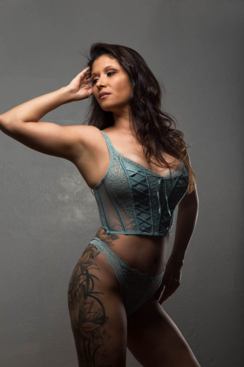 Jesseana Fernandes wearing a gorgeous lingerie set