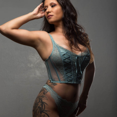Jesseana Fernandes wearing a gorgeous lingerie set
