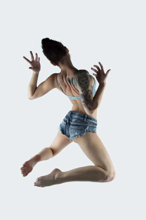 Image of Ayeonna Gabrielle seen from below