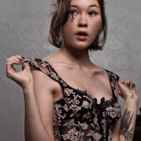 Image of Hannah Danielle looking off to the left