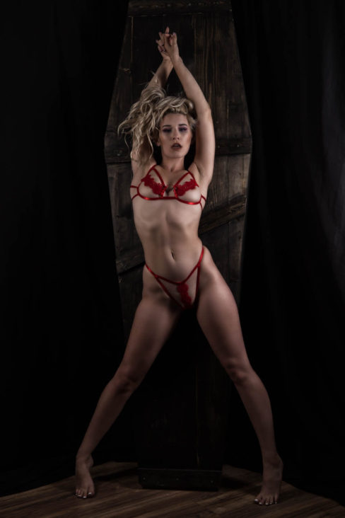 Ruby Kye looks good on a casket