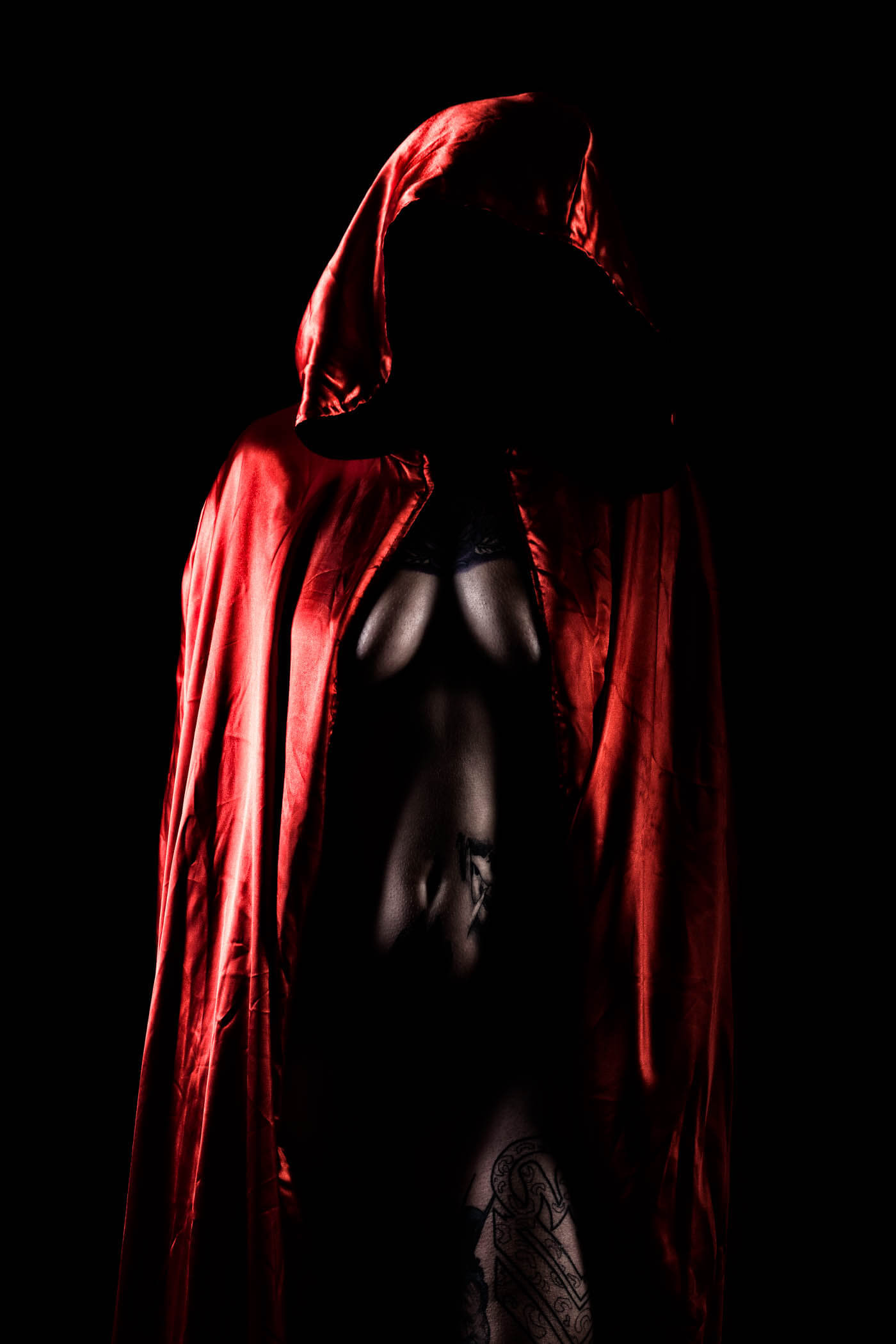 Hannah Batgirl as the red specter