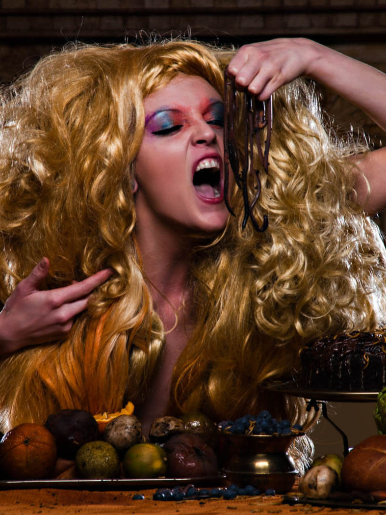 P3154142-Edit Image of Kari Michelle eating worms in gluttony