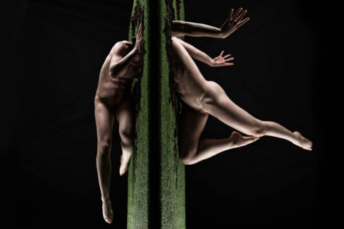 Image of Keira Grant passing through portal